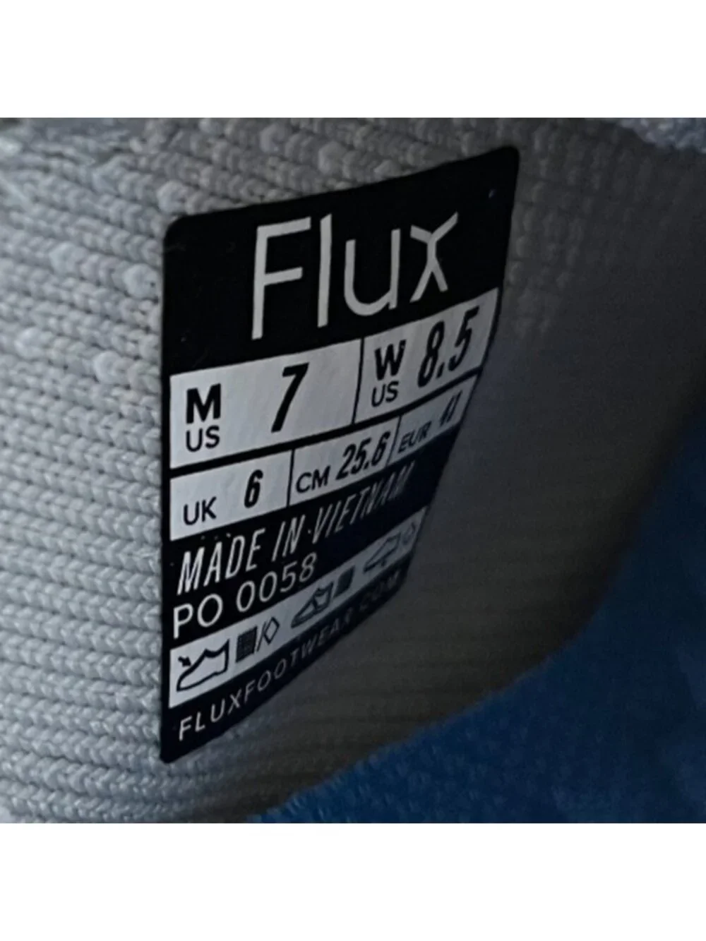 Flux Adapt Runner White Gum Womens Size 8.5 Mens Size 7 Running Athletic Shoes